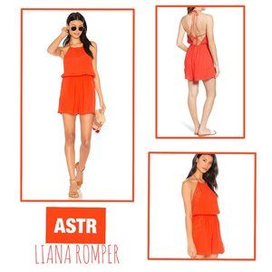 ASTR | Liana Romper | Red Hot